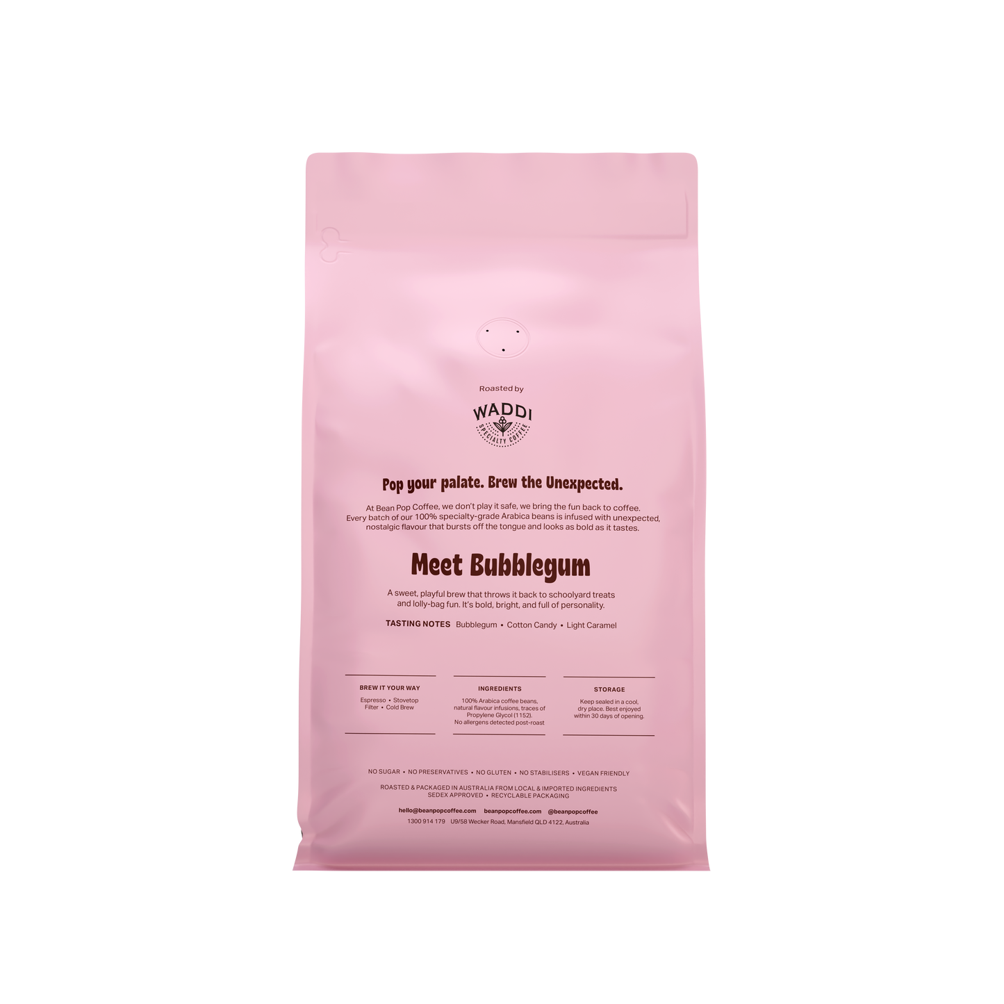 BUBBLEGUM COFFEE - BEAN POP