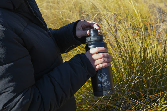 Waddi Springs Reusable Stainless Water Bottle - 950ml (32oz)