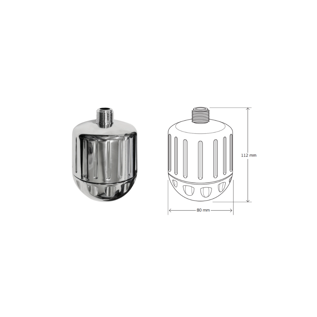 Double-life Shower Filter Head System.