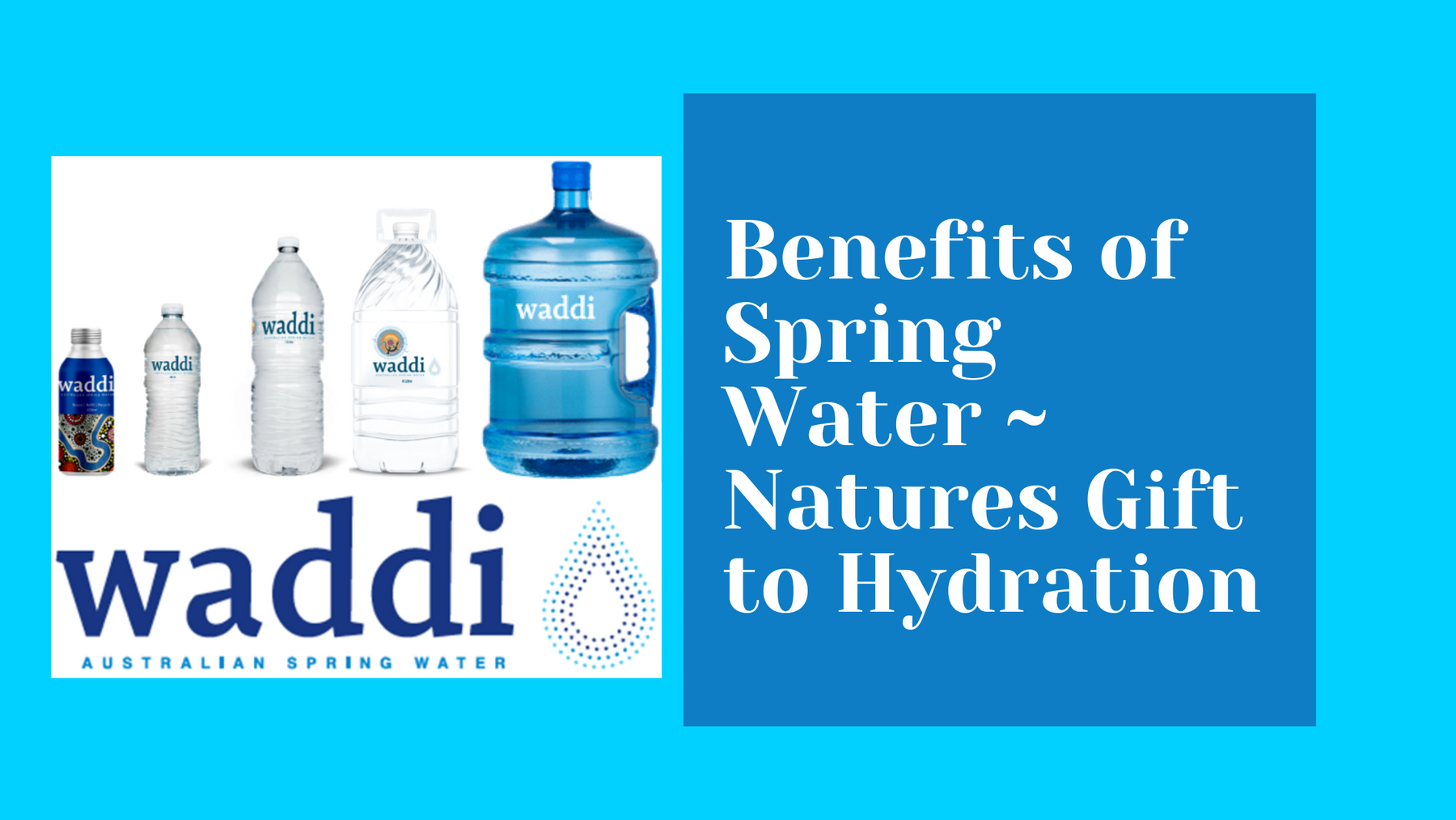 The Marvelous Benefits of Spring Water: Nature's Gift to Hydration