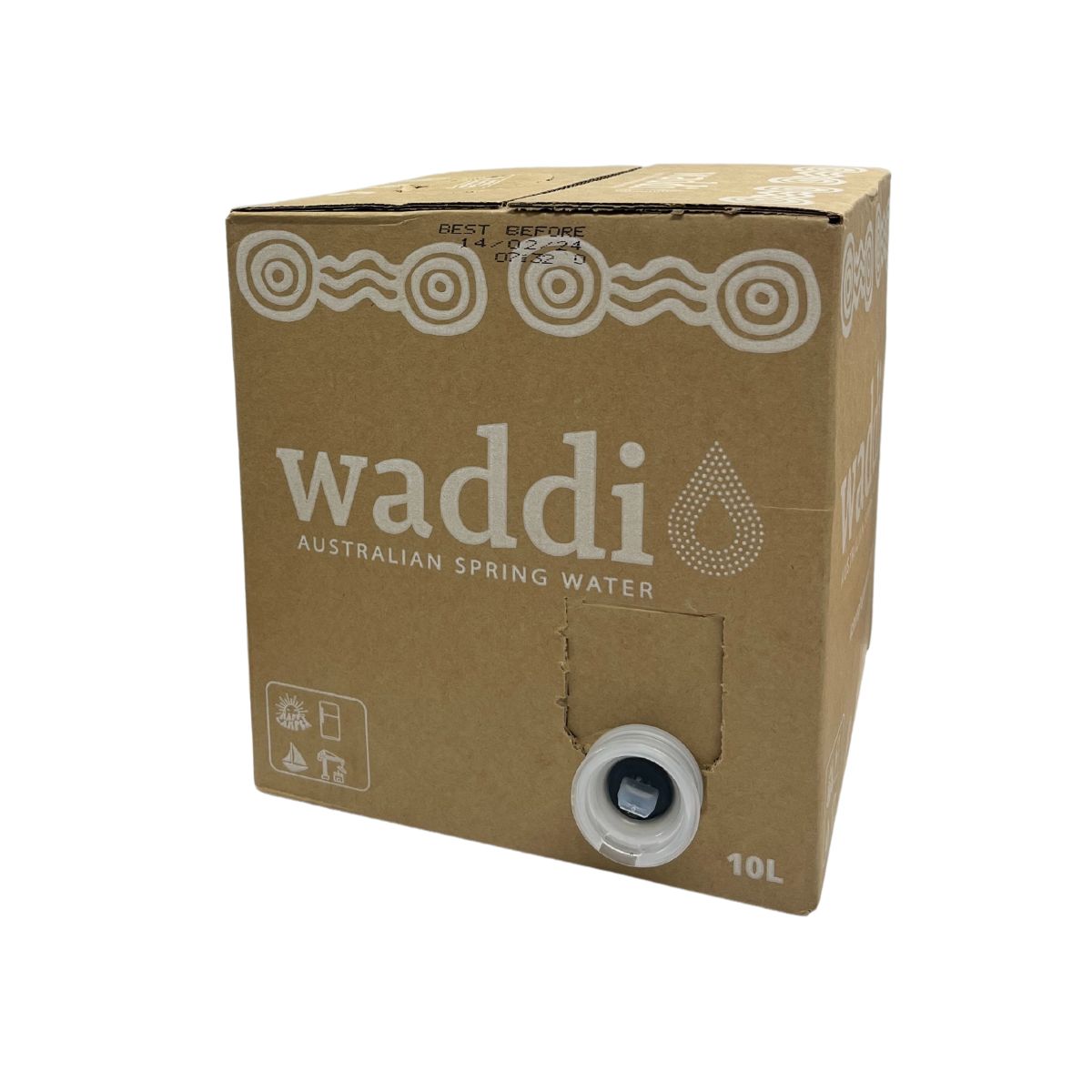 Watti Spring Waddi Springs 10Ltr Spring Water Bag in Box