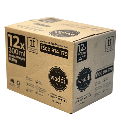Waddi Springs Premium - Native Flavoured - Glass 300ml