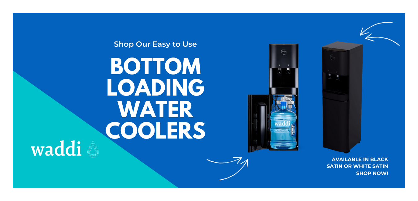 Waddi Banner - Bottom Loading Water Coolers 