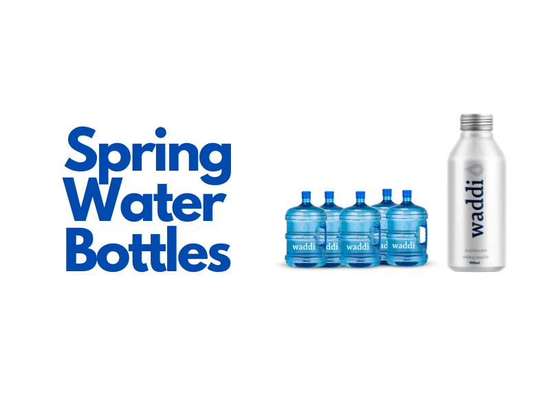 Waddi Spring Water Bottles
