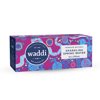 Premium Natural Sparkling Spring Water Can - 375ml - 10pk Cans