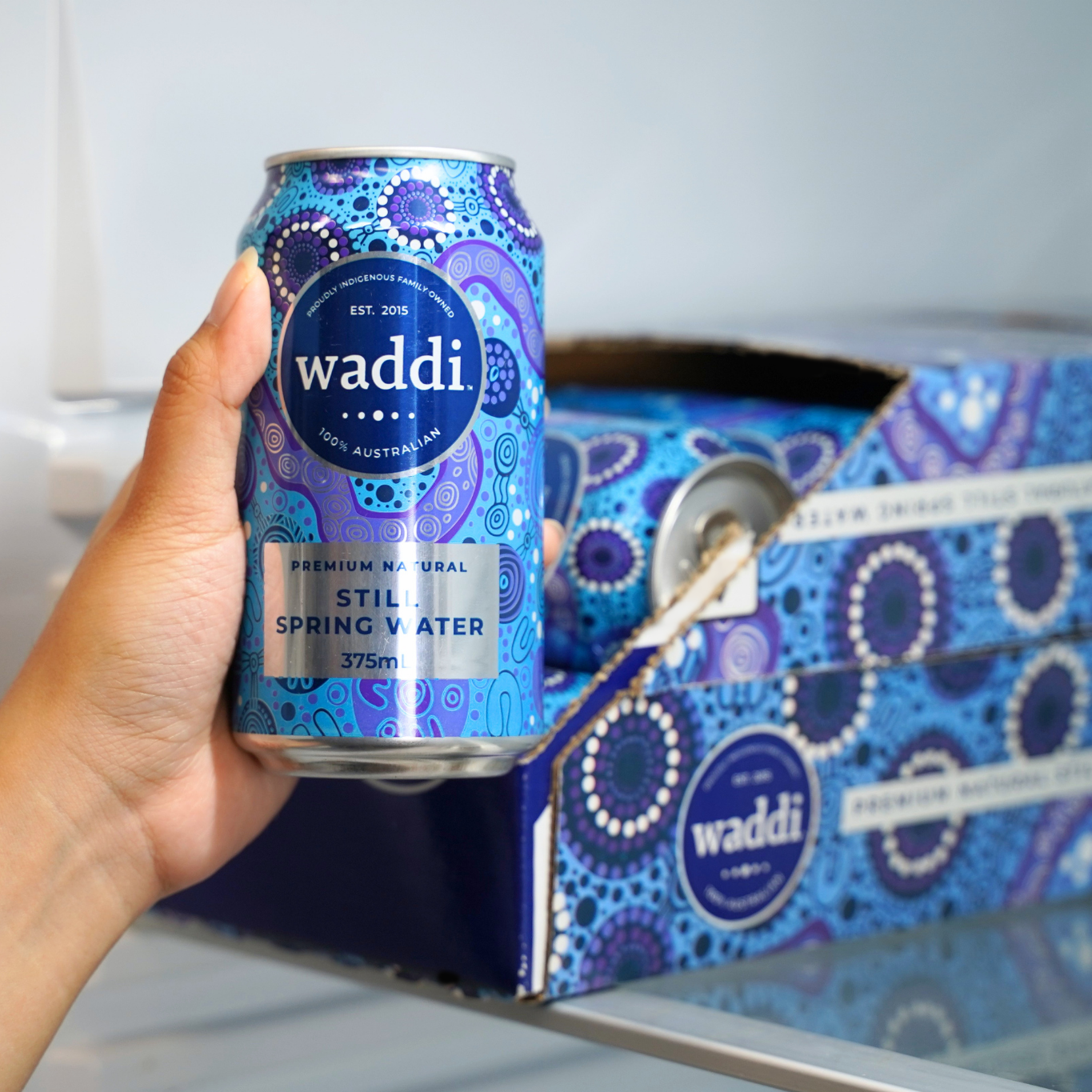 Premium Sparkling Spring Water Can - 375ml - 10pk Cans.