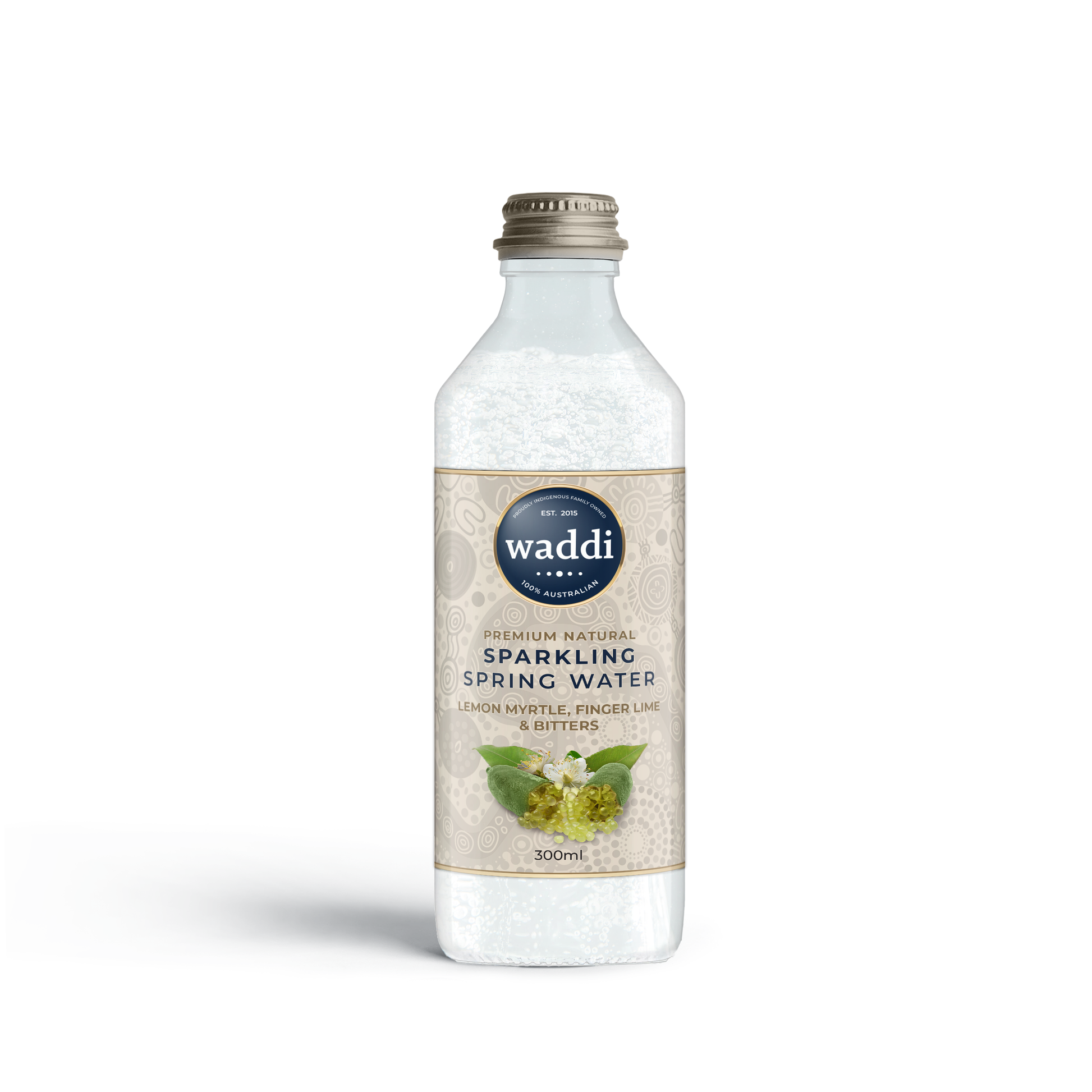 Waddi Springs Premium - Native Flavoured - Glass 300ml