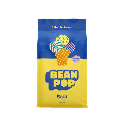 VANILLA COFFEE BEANS - BEAN POP