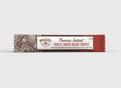 Waddi Speciality Coffee - Granulated Decaf Coffee  - 500 Single Serve 1.7g