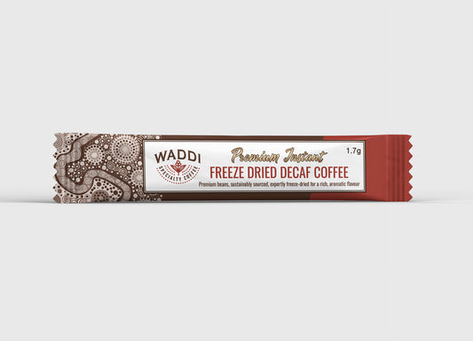 Waddi Speciality Coffee - Granulated Decaf Coffee  - 500 Single Serve 1.7g