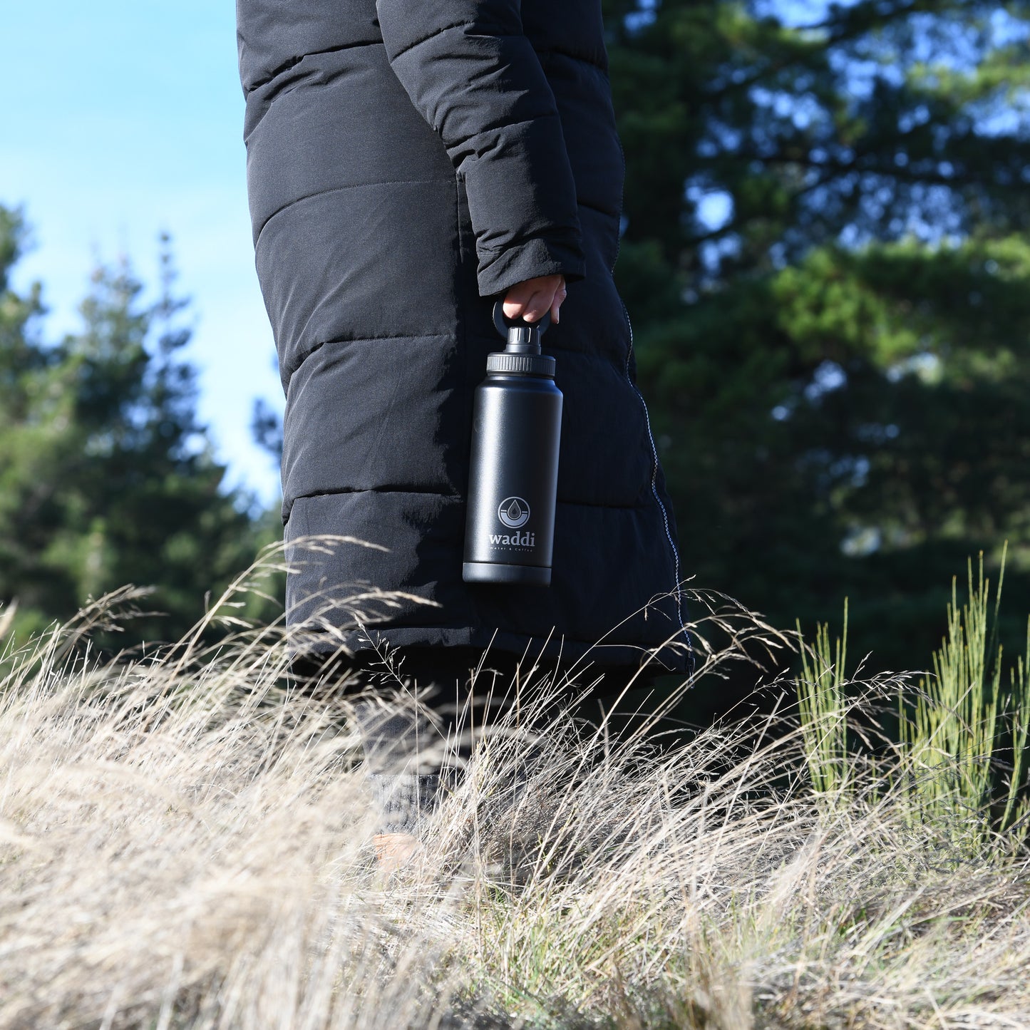 Waddi Springs Reusable Stainless Water Bottle - 950ml (32oz)