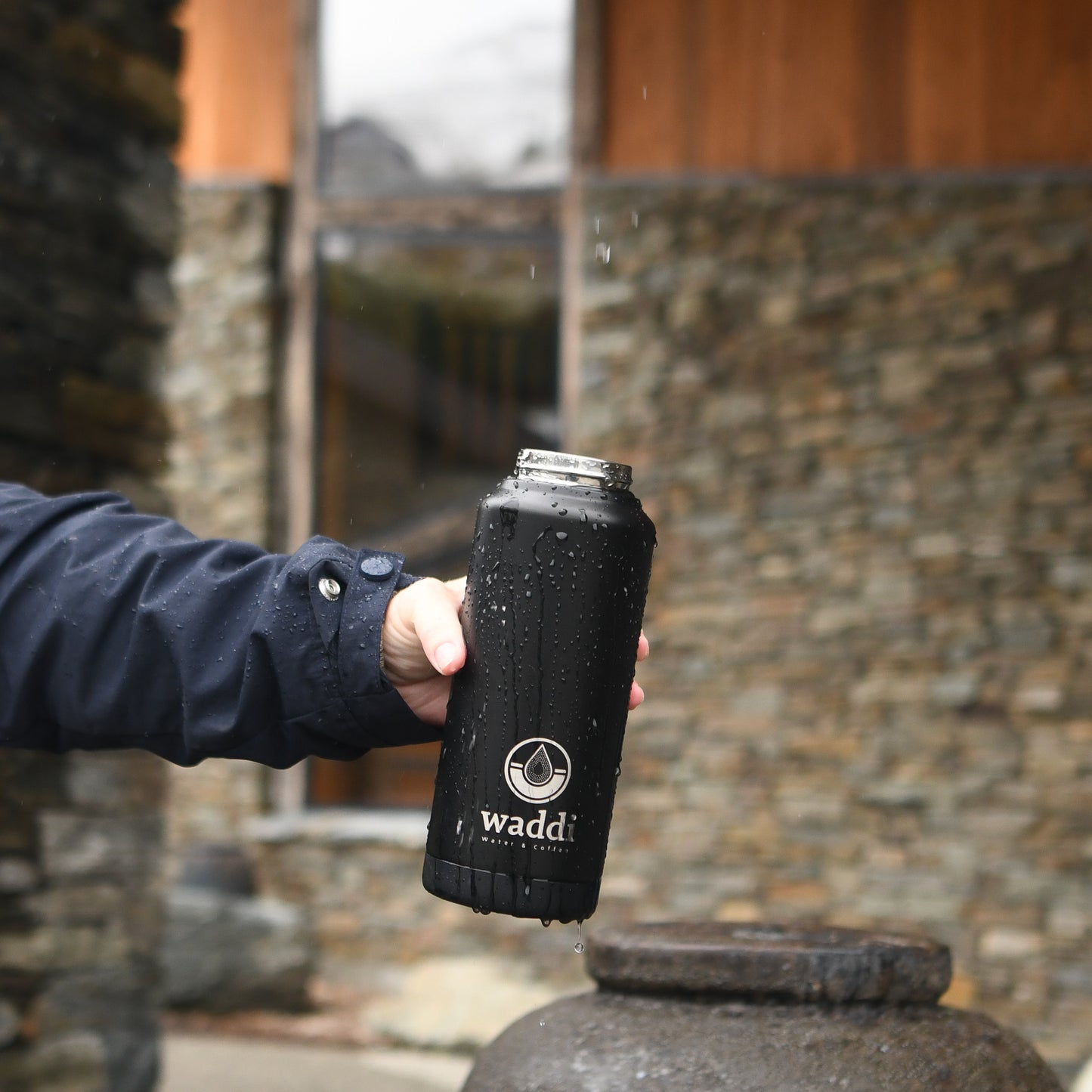 Waddi Springs Reusable Stainless Water Bottle - 950ml (32oz)