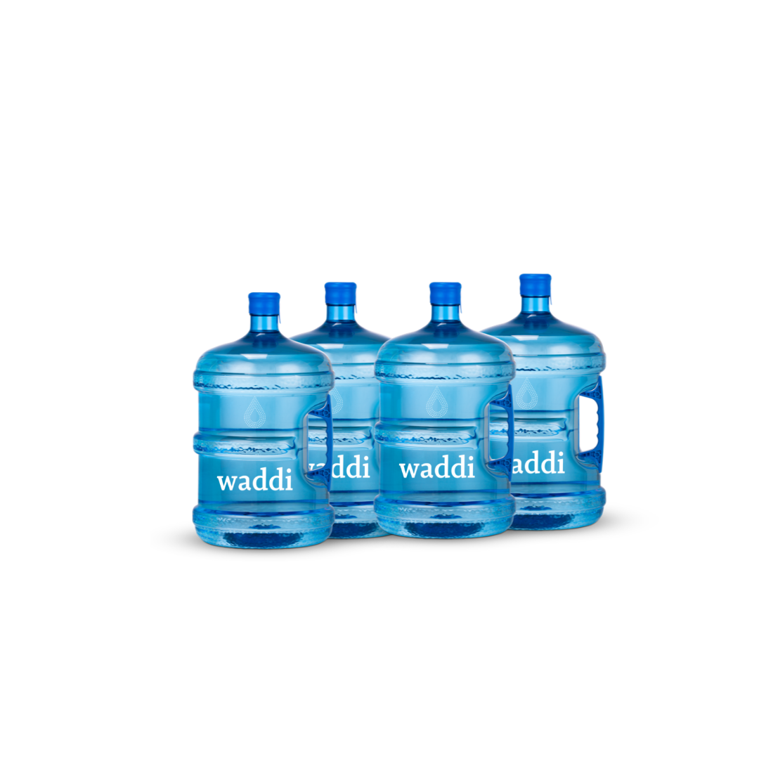 Black Glacier Water Cooler (FREESTANDING) + 4 FREE BOTTLES.