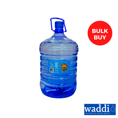 Waddi Springs 15ltr One Way Spring Water Bottle.