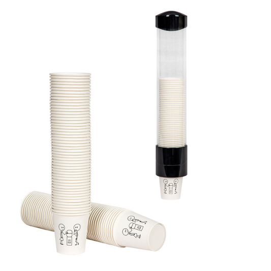 Paper Cups to Suit Water Cooler Includes Free Cup Holder 7oz / 1000 CTN.