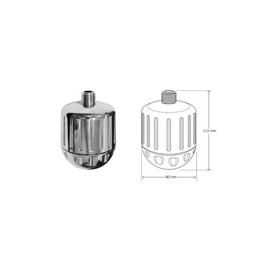 Double-life Shower Filter Head System.